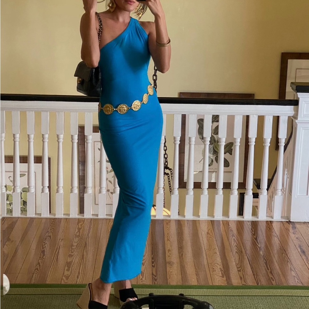 Blue Line by K dress perfect wedding guest or vacation look
